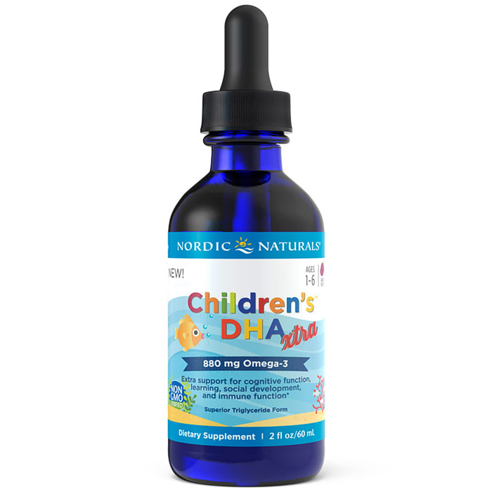 Childrens DHA Xtra Liquid, 2 oz, Nordic Naturals