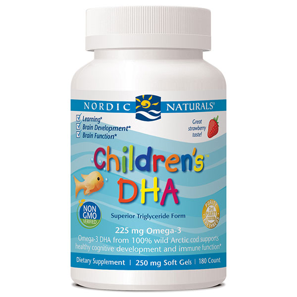 Childrens DHA 180 Chewable Softgels, Nordic Naturals