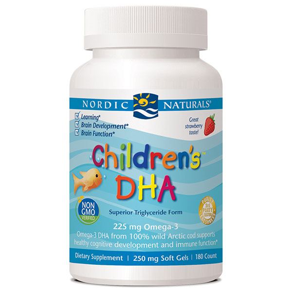 Nordic Naturals Children's DHA 180 Chewable Softgels, Nordic Naturals