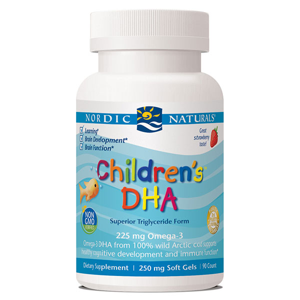 Nordic Naturals Children's DHA 90 Chewable Softgels, Nordic Naturals