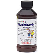 NatraBio Children's MultiVitamin Liquid 4 fl oz, NatraBio (Natra-Bio)