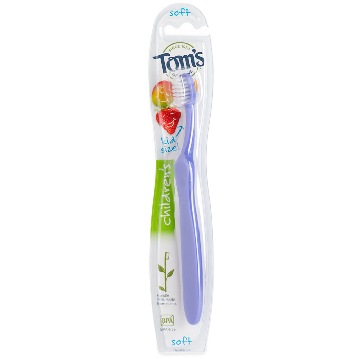 Childrens Soft Toothbrush Single, 1 pc, Toms of Maine