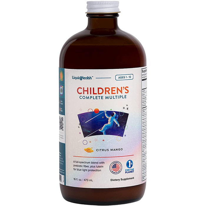 Childrens Complete Multiple Liquid Supplement, 16 oz, Liquid Health