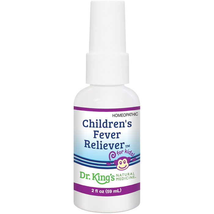 Childrens Fever Reliever, 2 oz, Dr. Kings by King Bio