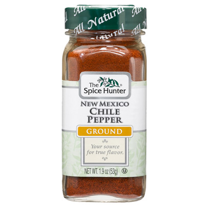 Chile Pepper, New Mexico, Ground, 1.9 oz x 6 Bottles, Spice Hunter