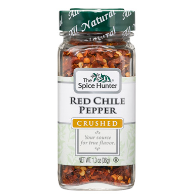 Chile Pepper, Red, Crushed, 1.3 oz x 6 Bottles, Spice Hunter