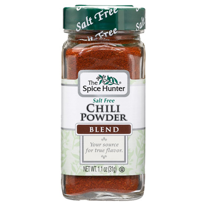 Chili Powder Blend, 1.1 oz x 6 Bottles, Spice Hunter