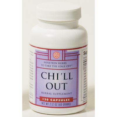 Chill Out, Ease Sleep Disturbances & Anxiety, 120 Capsules, OHCO (Oriental Herb Company)
