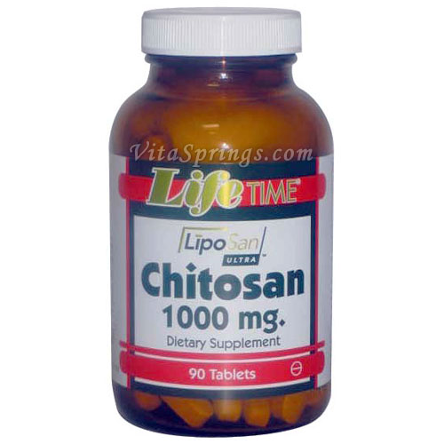 Chitosan 1000 mg LipoSan Ultra, 90 Tablets, LifeTime