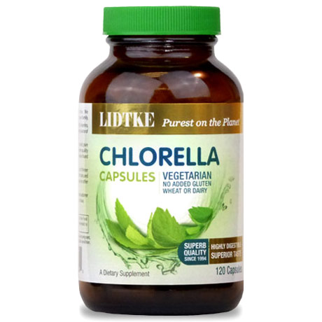 Chlorella, 120 Vegetarian Capsules, Lidtke