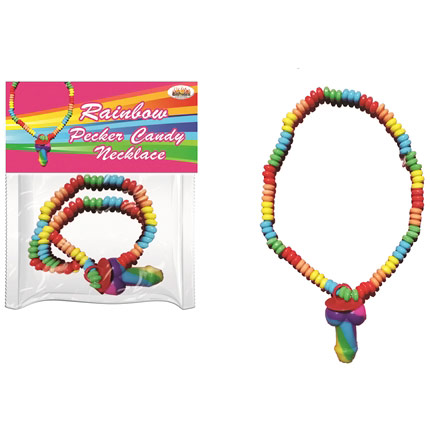 Rainbow Pecker Candy Necklace, Hott Products
