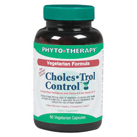 Vegetarian Choles-Trol Control, 60 Veggie Capsules, Phyto-Therapy (Phyto Therapy)