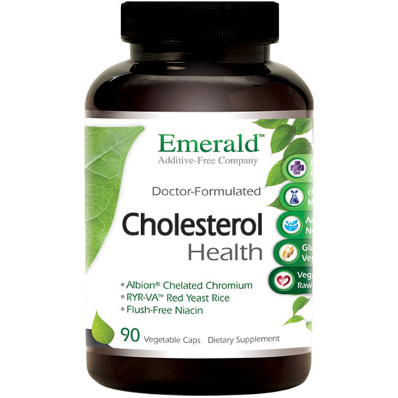 Cholesterol Health, 90 Vegetable Capsules, Emerald Labs