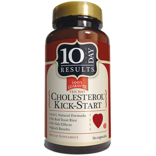 Cholesterol Kick-Start, 60 Capsules, 10 Day Results
