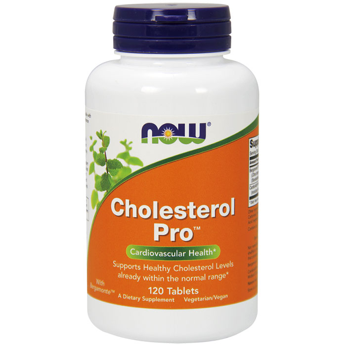 Cholesterol Pro (With Citrus Bergamot), 120 Tablets, NOW Foods