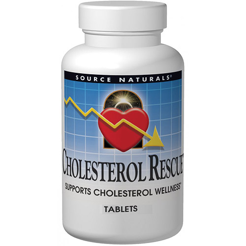 Cholesterol Rescue, 30 Tablets, Source Naturals