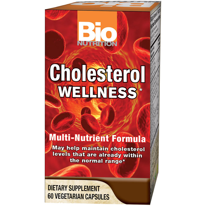Bio Nutrition Inc. Cholesterol Wellness, 60 Vegetarian Capsules, Bio Nutrition Inc.