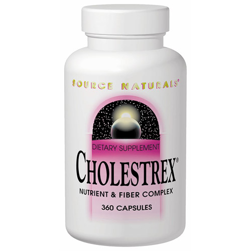 Cholestrex, Nutrient and Fiber Complex, 180 Capsules, Source Naturals