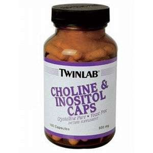 Choline & Inositol 100 caps from Twinlab