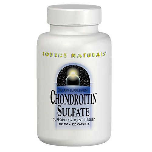 Chondroitin Sulfate 600mg 120 tabs from Source Naturals