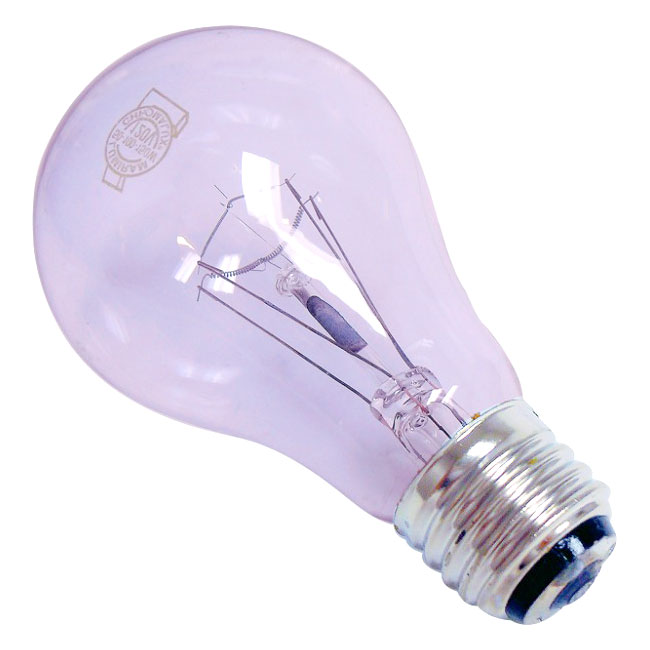 Chromalux Light Bulb Clear A21 - 75W, 1 Bulb, Lumiram