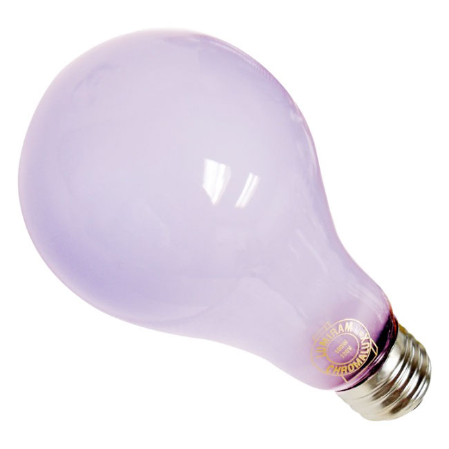 Chromalux Light Bulb Frosted A21 - 100W, 1 Bulb, Lumiram