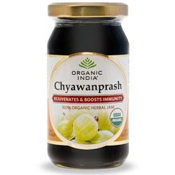 Organic India Chyawanprash, 100% Organic Herbal Jam, 8.8 oz, Organic India