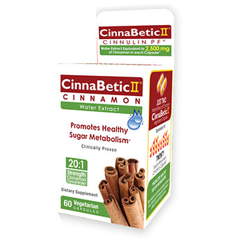 CinnaBetic II, Cinnamon Water Extract, 60 Vegetarian Capsules, Hero Nutritionals