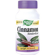 Cinnamon Standardized, 120 Vegicaps, Natures Way