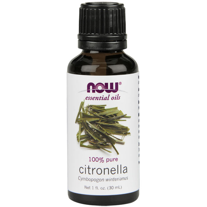 Citronella Oil, Pure Essential Oil 1 oz, NOW Foods