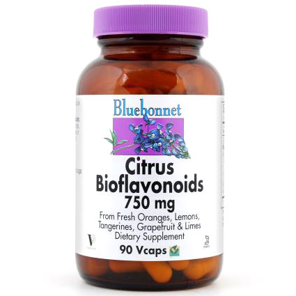 Citrus Bioflavonoid Complex 750 mg, 90 Vcaps, Bluebonnet Nutrition