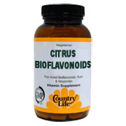 Country Life Citrus Bioflavonoids 1000 mg, 100 Tablets, Country Life