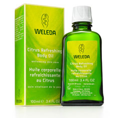 Weleda Citrus Refreshing Body Oil, 3.4 oz, Weleda
