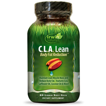CLA Lean, Body Fat Reduction, 80 Liquid Softgels, Irwin Naturals