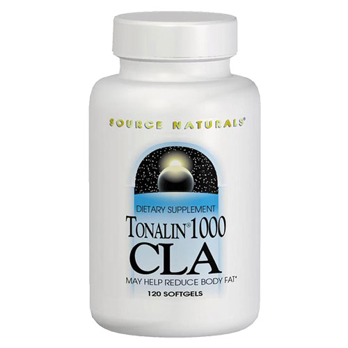 CLA Tonalin 1000 mg 120 softgels from Source Naturals