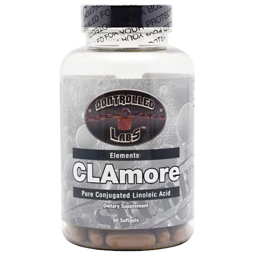 Controlled Labs CLAmore (CLA more) Pure Conjugated Linoleic Acid, 90 Softgels, Controlled Labs