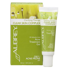 Aubrey Organics Clarifying Therapy Clear Skin Complex Gel, 0.75 oz, Aubrey Organics