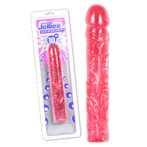 Classic 10 Inch Pink Jelly, Doc Johnson