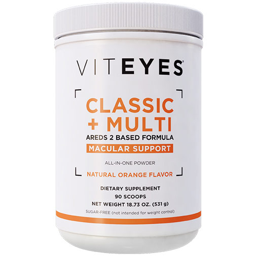 Classic AREDS 2 Based Formula + Multivitamin Powder, 18.73 oz (531 g), Viteyes