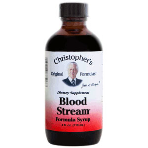 Blood Stream Formula Syrup, 4 oz, Christophers Original Formulas