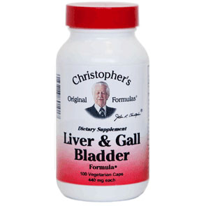 Liver & Gall Bladder Capsule Formula, 100 Vegicaps, Christophers Original Formulas