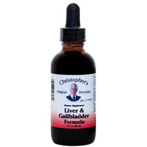 Liver & Gallbladder Extract Herbal Liquid, 2 oz, Christophers Original Formulas