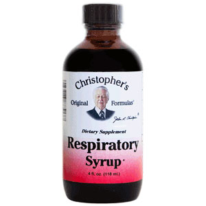 Respiratory Herbal Syrup, 4 oz, Christophers Original Formulas