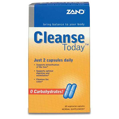 Zand Cleanse Today 60 vegicaps, Zand