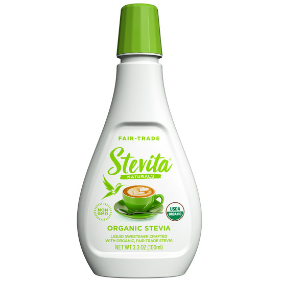 Clear Liquid Stevia Extract, 3.3 oz, Stevita