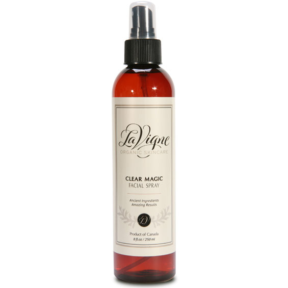 Clear Magic Mist Facial Spray, 8 oz, LaVigne Organic Skincare