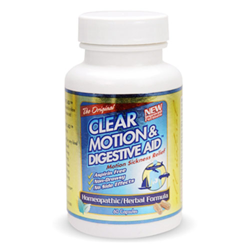Clear Motion & Digestive Aid, 60 Capsules, Clear Products