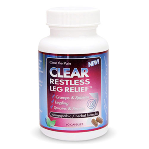 Clear Restless Leg Relief, 60 Capsules, Clear Products