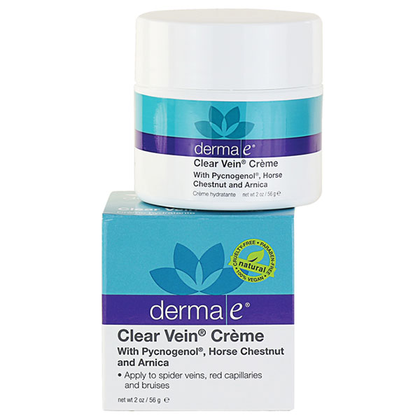Derma-E Skin Care Clear Vein Creme (Spider Vein & Bruise Solution) 2 oz Cream from Derma-E Skin Care
