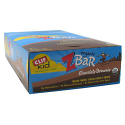 Clif Kid Organic Zbar, Energy Snack Bar for Children, 18 Bars, Clif Bar